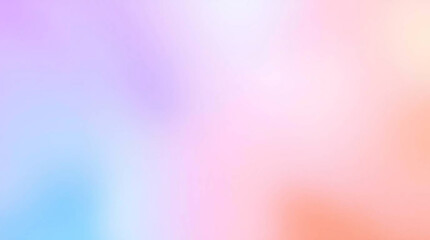 Ai generated image of a soft gradient of pastel hues blending from lavender to peach, creating a dreamy, ethereal atmosphere