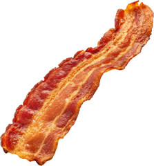 Single crispy bacon strip