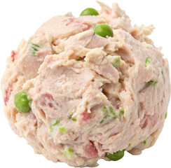 Single scoop of classic tuna salad