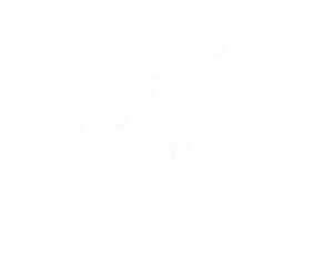 Sparkling White Dust Trail Glitter Effect.