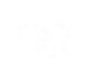 Sparkling White Dust Trail Glitter Effect.