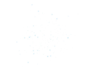 Sparkling Blue Dust Trail Glitter Effect.