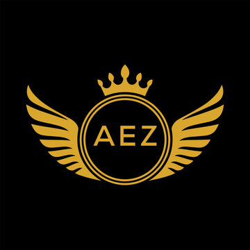 Initial AEZ Letter Linked Logo for business and company identity. Modern AEZ Letter Logo Vector Template with modern trendy golden logo.
