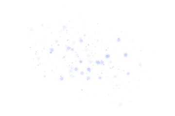 Sparkling Blue Dust Trail Glitter Effect.