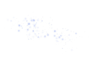 Sparkling Blue Dust Trail Glitter Effect.