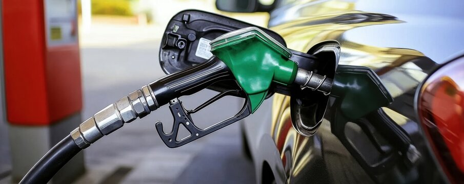 refueling a car with gasoline - Powered by Adobe