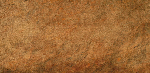 dark brown black concrete wall , grunge stone texture , old rusty rock surface background panoramic wide banner