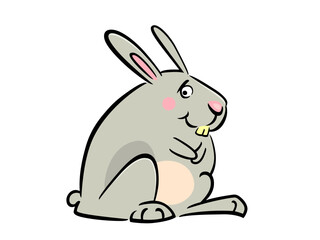 The Wild Rabbit A Common Creature In Many Areas