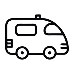 ambulance icon vector illustration