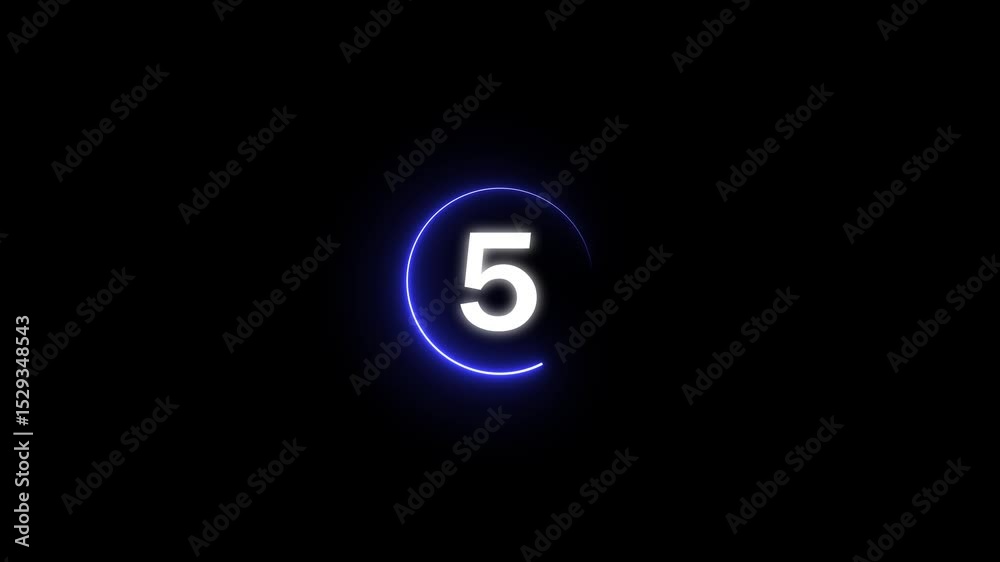 Poster countdown timer loading animation. time progress indicator in motion. digital interface element for 