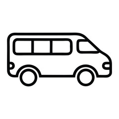 vector illustration of a bus