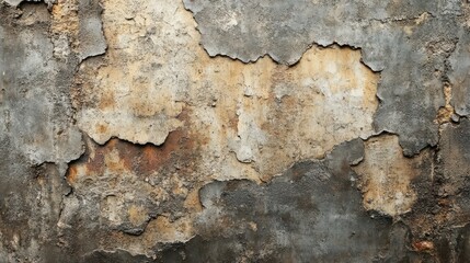 Fototapeta premium High-Resolution 4K Texture of Weathered Concrete Wall Surface