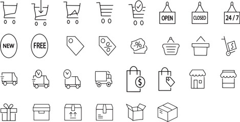 set of vector icons of church Set of church vector icons: symbols for web, business, and office design