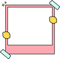 Cute Polaroid Photo Frame