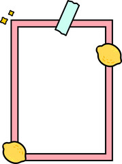 Cute Polaroid Photo Frame