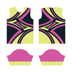 Sublimation pattern, outdoor sports, jersey, football, futsal, running, racing, exercise, halftone pattern, dark green black