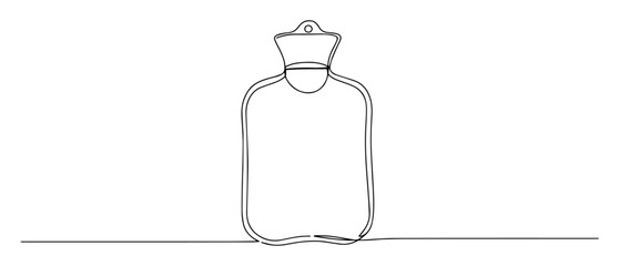 hot water bottle one line heat pack