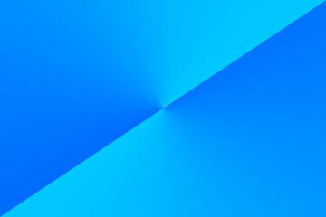 Abstract Gradient Background with Diagonal Division of Light and Dark Blue Tones Design