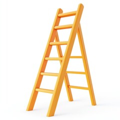 Orange ladder graphic design