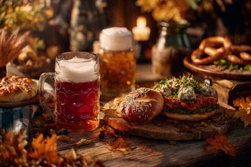 Oktoberfest moments: beer, food and joy