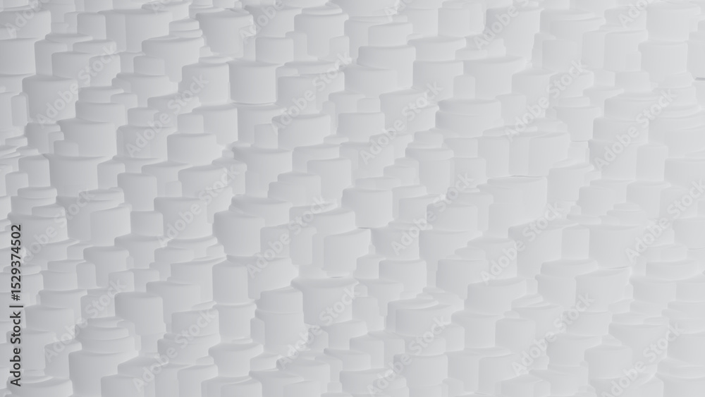 Fototapete modern abstract light silver background elegant circle shape design. white geometric abstract backgr