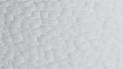 Modern abstract light silver background elegant circle shape design. white geometric abstract background overlap layer on bright space. Object web design. Round shape. Minimal poster. 3d rendering