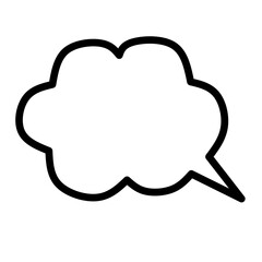 Message comments chat box. Collection of speech bubbles, text boxes and conversation chats in comics. Vektor set of speech bubbles.