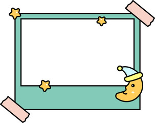 Cute Polaroid Photo Frame