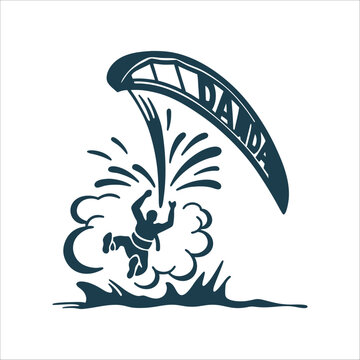 Gilli Danda Silhouette: Indian Game in Action