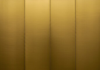 Brushed Brass Metal Wall