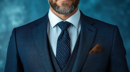 A sharply dressed gentleman shows off his immaculate attire, reflecting sophistication, elegance, and the importance of personal style in modern culture.
