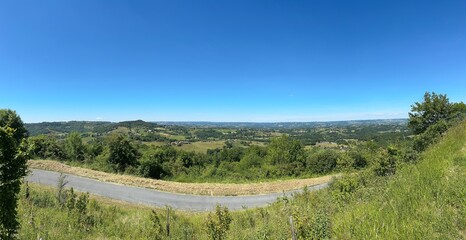 Vue depuis Yssandon