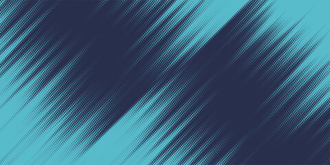 Abstract blue banner design vector, dynamic sporty horizontal background template for media promotion or web banner