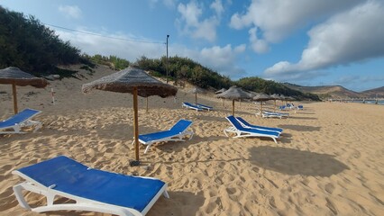 porto santo island, island, ssand, yellow, peace, zen, destination, landscape, sea, water, ocean,...