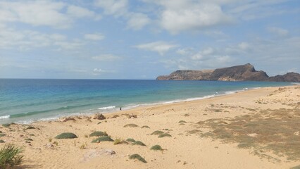 porto santo island, island, ssand, yellow, peace, zen, destination, landscape, sea, water, ocean, travel, tourism, adeventure, water sea, coastline