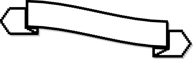 Pixel advertising label and sale, price tag, discount, 8 bit pixel style