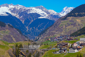 Platta-Medel (Lucmagn) in Graub&uuml;nden (Schweiz)
