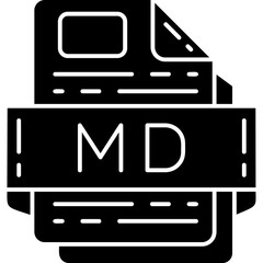 MD file format Icon