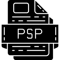 PSP file format Icon