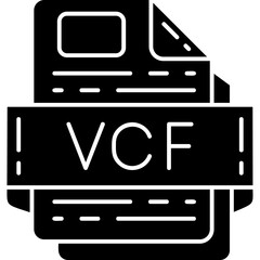 VCF file format Icon