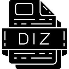 DIZ file format Icon