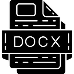 DOCX file format Icon