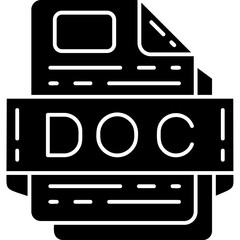 DOC file format Icon