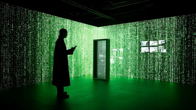 Inside The Matrix binary world experience - Powered by Adobe