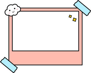 Cute Polaroid Photo Frame