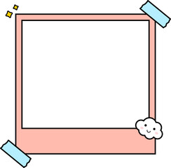 Cute Polaroid Photo Frame