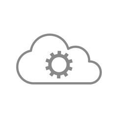 クラウド設定のアイコン