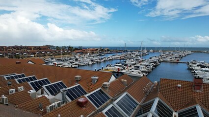 Hillarys, Australia – June 3, 2025: The Hillarys Boat Harbour of Perth CBD