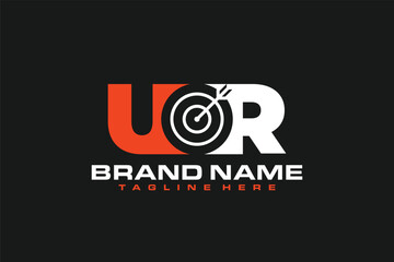 letter UR goal logo