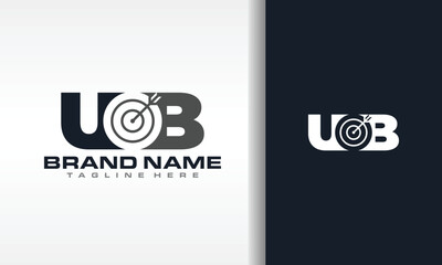 initial letter UB goal logo